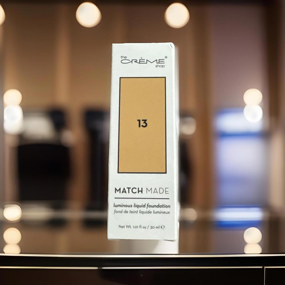 The Creme Shop Match Made Luminous Liquid Foundation #13